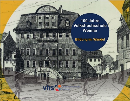 Cover des Buches: 100 Jahre Volkshochschule Weimar