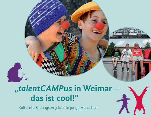 Cover der talentCAMPus Broschüre